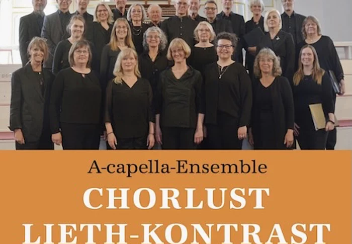 Plakat zum Chorkonzert am 11. Oktober