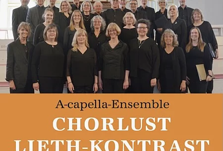 Plakat zum Chorkonzert am 11. Oktober