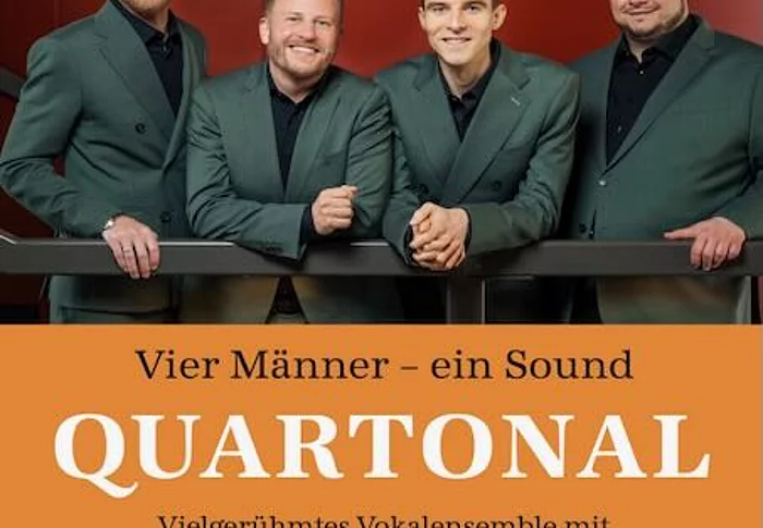 Plakat zum Konzert von QUATRONAL am 6. September