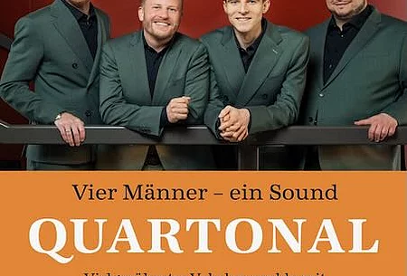 Plakat zum Konzert von QUATRONAL am 6. September